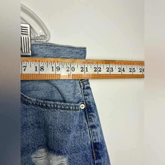 Kancan Blue distressed jeans Plus size 20W - Picture 5 of 9